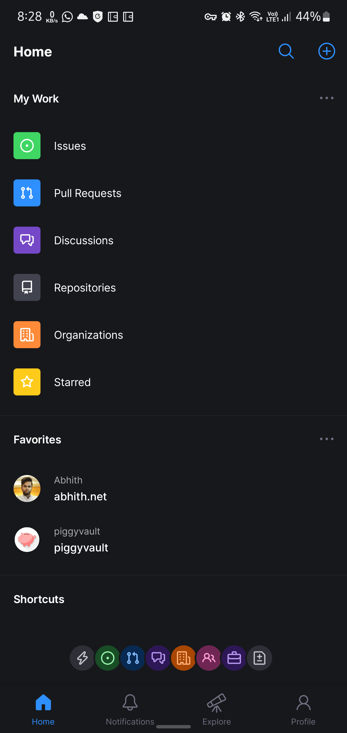 GitHub Mobile App